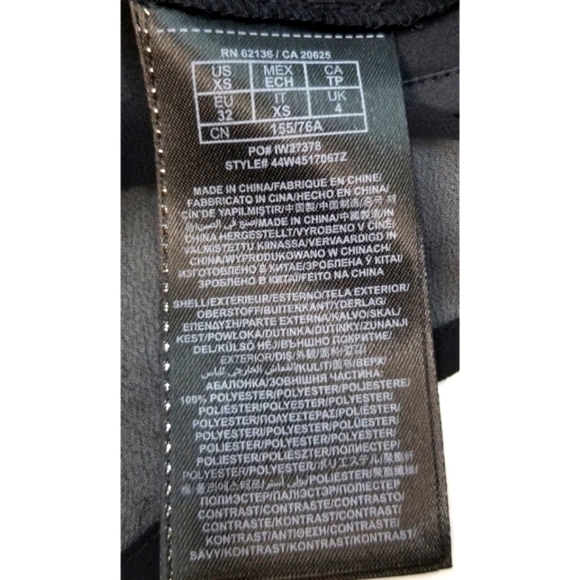 Guess Marciano Black Cocktail Mini Dress Size XS - Picture 9 of 13